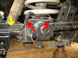 ランドクルーザー80 リアホーシング